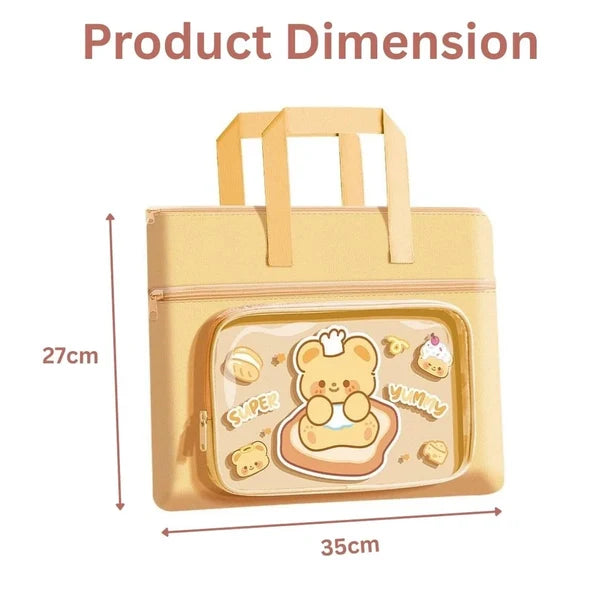 Canvas Carrying Hand Bag (2 pcs) Net Price Rs.165