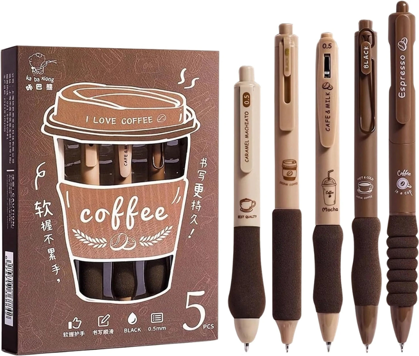 Kawaii Gel Pen Set(Pack of 3) Net Price Rs.135