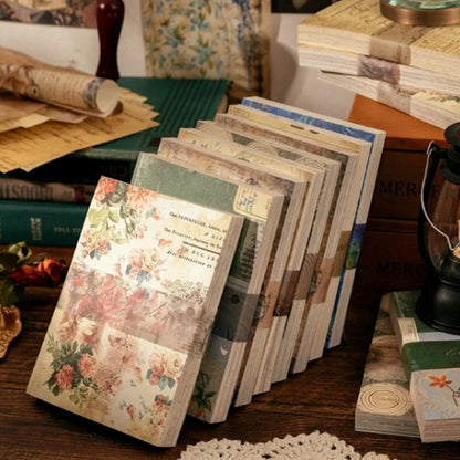 Vintage Craft Paper 100 pcs Set(Pack of 2) Net Price Rs.80
