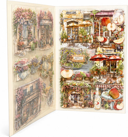 Vintage Floral PET Sticker Book(2 pcs) Net Price Rs.95