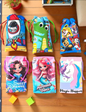 Woven Cartoon Print Gift sacks -Pack of 6 (Net Price Rs.35)