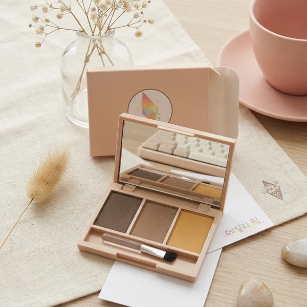 Korean Eyebrow/Eye Shadow Palette(3 Pack) Net Price Rs.65