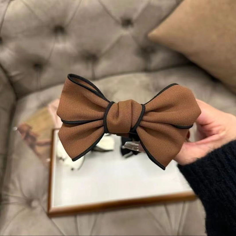 Korean-style Double-sided Bow Grab Clip(MOQ 2) Net Price Rs.50