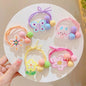 South Korea sweet flower hair tie(MOQ 3) Net Price Rs.14