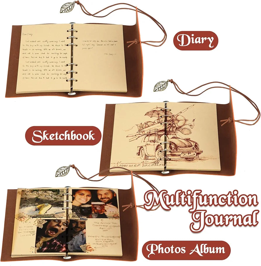 Leaf Leather Diary with Box(3 Pcs) Net Price Rs.155