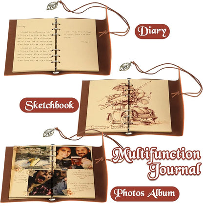 Leaf Leather Diary with Box(3 Pcs) Net Price Rs.155