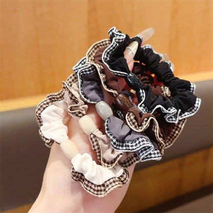 Japanese Korean Lace Hair Tie(MOQ 5) Net Price Rs.11