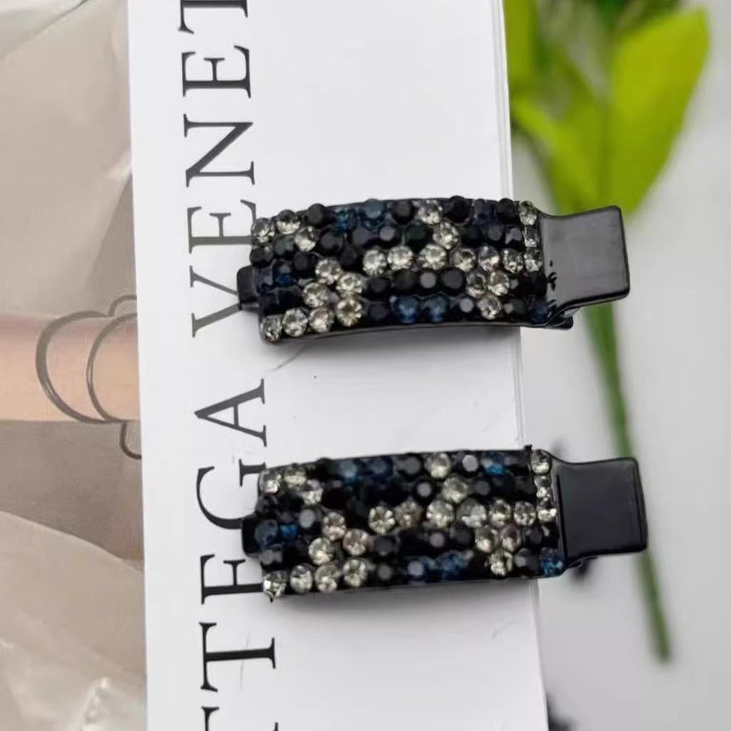 Korean Flash Diamond Hairpin Bangs Clip(MOQ 3) Net Price Rs.15