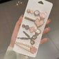Crystal hair clips (3 packs) Net price Rs. 95