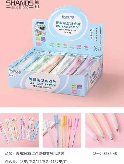 Glue Pen (Pack 12) Net Price Rs.20