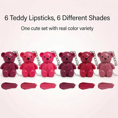 Teddy Keychain Lip Gloss (6 pcs) Net Price Rs.38