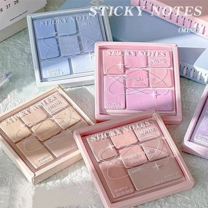 Pastel Makeup box sticky notes(Pack of 3) Net Price Rs.55
